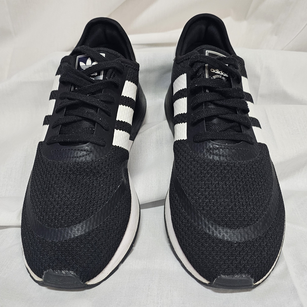 Adidas Mens 10.5 Originals N-5923 Running Trainers  Black Whte Shoes Sneakers
